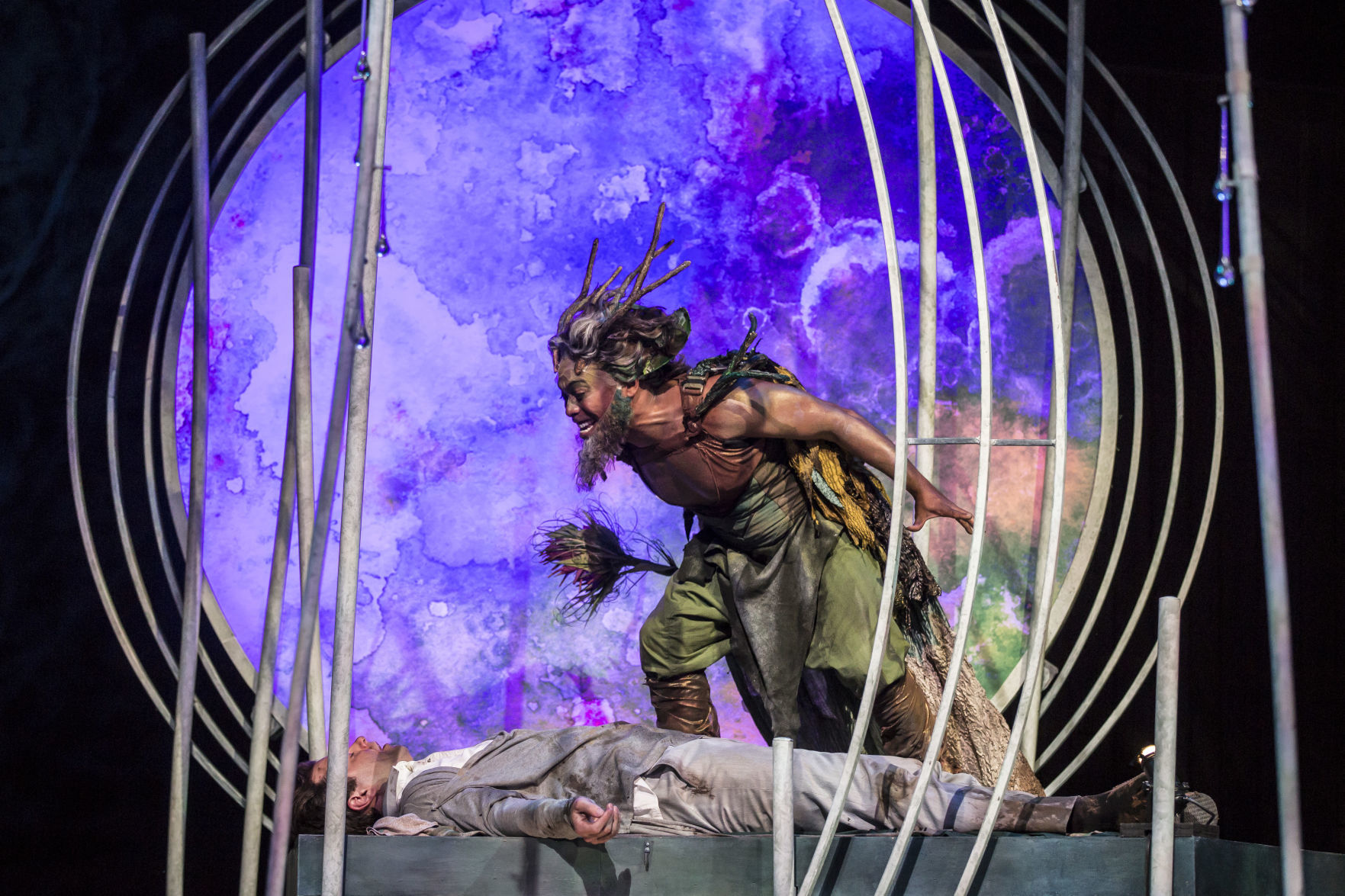 Gavin Lawrence & Nate Burger in A Midsummer Night's Dream